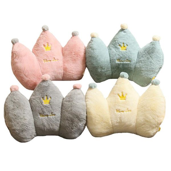 Подушка/декоративная подушка 1pcs Элегантный гигантский размер Crown Chiar Cushion Soft Girl/Bed Princess Doll Child