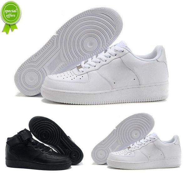 

2022 fashion brand discount men women flyline running shoes sports skateboarding ones shoes high low cut white black outdoor trainers