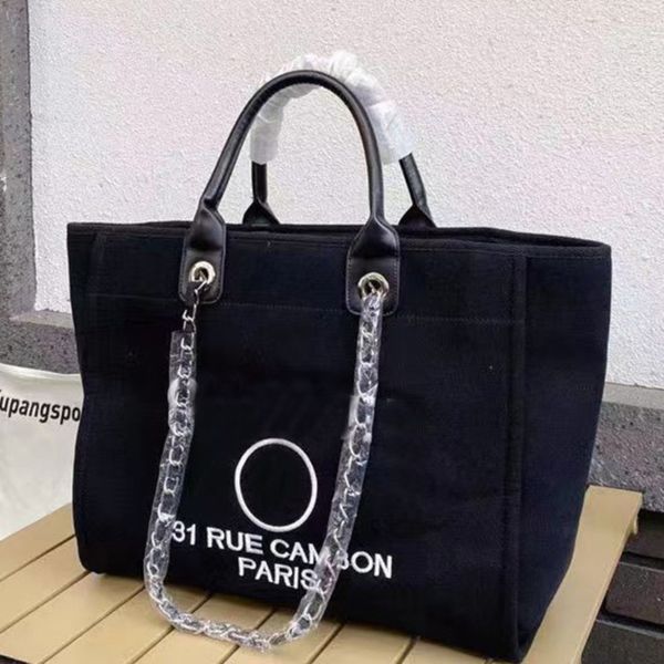 

designers luxury women's handbags beach bags ch brand canvas embroidered label women evening bag fashion large female backpack classic