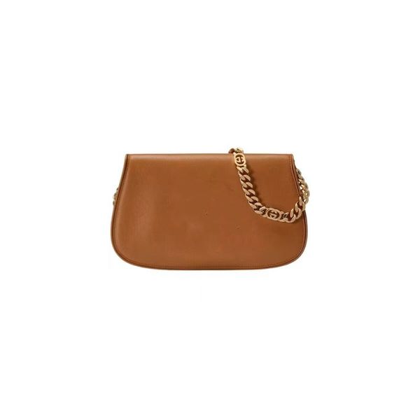 

luxury design blondie series round interlocking double g shoulder bag