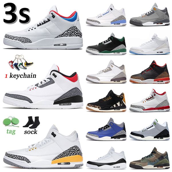 

2022 jumpman 3s new seoul basketball shoes fire red laser red unc cool grey kumquat medium cardinal patchwork fragment mens women sports tra