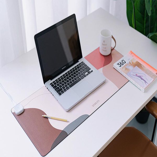 Tapetes aquecidos mouse mouse mousepad de mousepad de borracha tapetes de teclado de borracha manchas de mesa de mesa de mesa de mesa de mesa de aquecimento de carpetes de aquecimento de carpetes