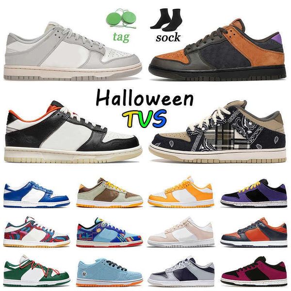 

2022 mens womens light halloween low casual shoes luxury brand sb dk men women classic laser orange unc university red kentucky skate sport