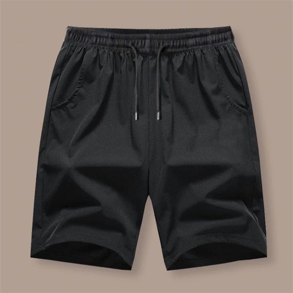 

men s summer breeches shorts est casual bermudas black men boardshorts homme classic brand clothing beach male 220715, White;black