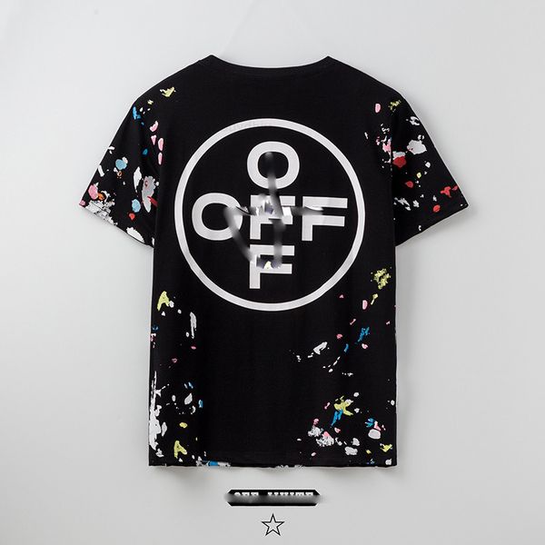 

offs mens white t tees shirt 2022 designers fireworks loose and women's shirts summer short sleeve fashion tshirts summer fashion and s, White;black