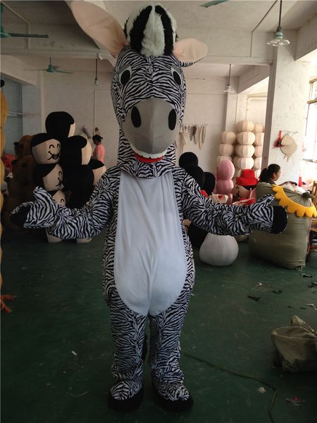 

mascot doll costume zebra mascot costume pony mascot costume zebra mascotter cartoon fancy dress halloween purim party birthday part, Red;yellow