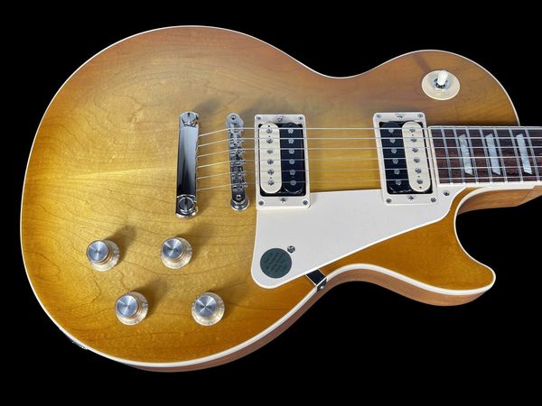 

2022 paul classic plain w zebra coils ~ honey burst electric guitar