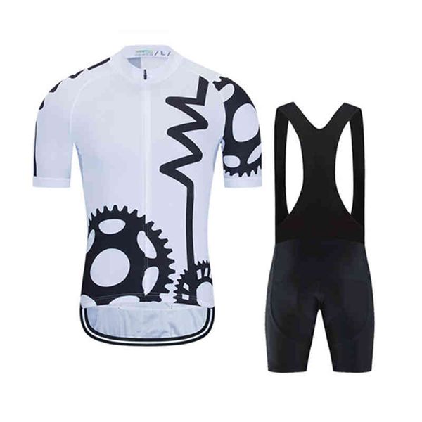 

2022 the latest bicycle riding clothing suit factory direct sales men's summer quick drying short sleeve mountain bike uniform set with, Gray