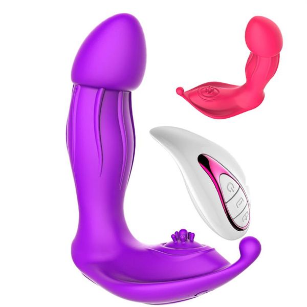 Il sesso del dildo dello stimolatore del punto G di Vagian a distanza senza fili del vibratore indossabile gioca F2437