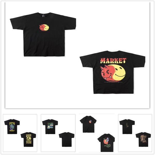 

travis men t shirt women t shirts quality pad dyed foam lightning print music festival short sleeve washed high street co-branded tee oversi, White;black