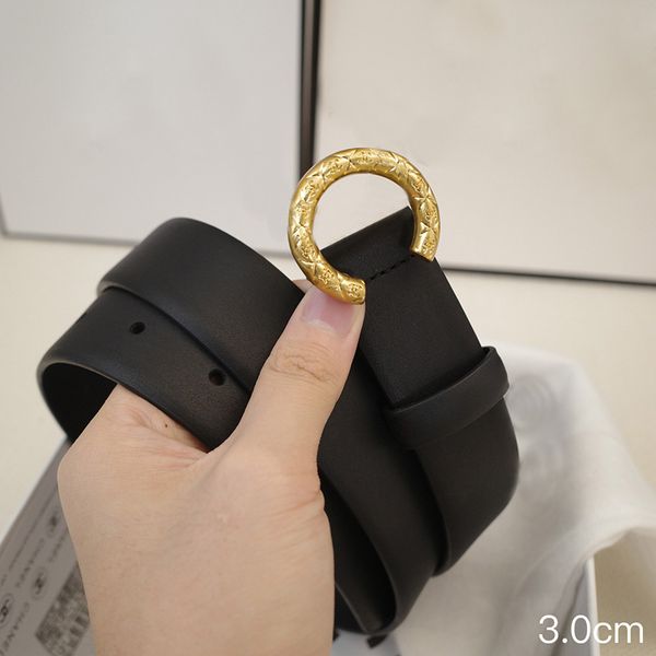 

2022 men leather belt luxury designer belts for women gold metal buckle letter c belt casual waistband luxury ceinture girdle high quality, Black;brown