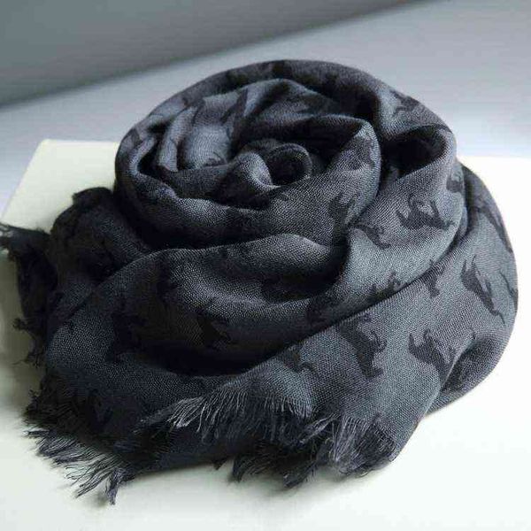 

scarves fashion style versatile gray cotton scarf, the choice of trendy people, men's and women's scarves silk in spring, summer,, Blue;gray