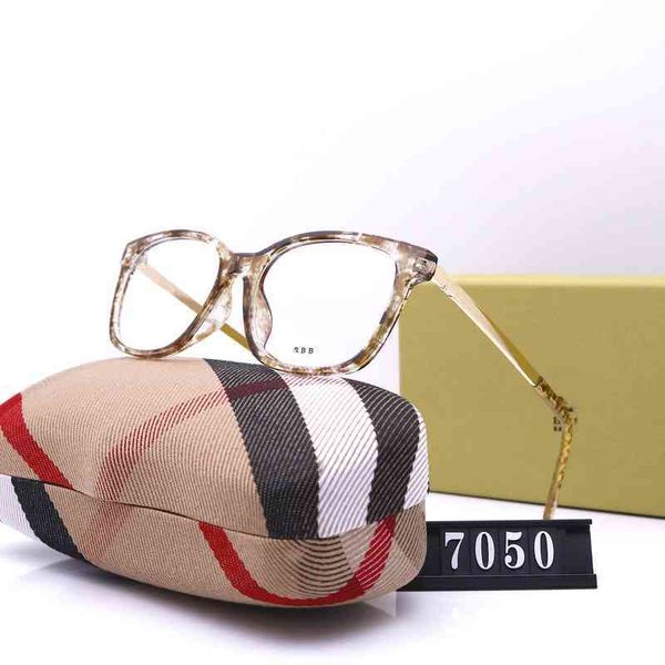 

sunglasses overseas 2022 family b male and female myopia frame mobile phone flat lens glasses p7050, White;black