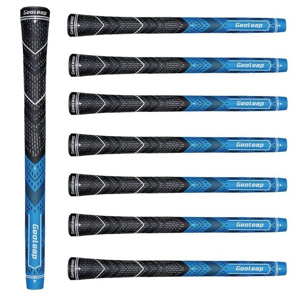 Geoleap Golf Grips Multi Compound Bord Rubber Club 8pcslot Стандарт 8 Colors 220524