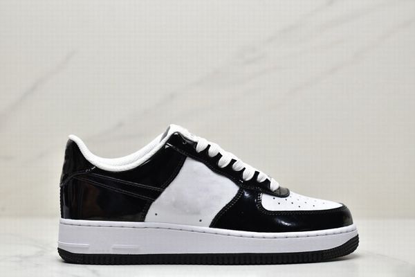 

with box 2022 low patent leather running shoes men women white black panda sports sneaker