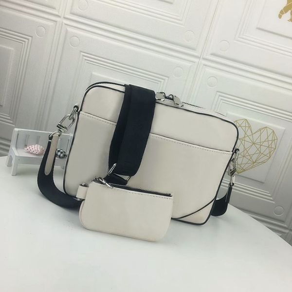 Messenger Çantalar Erkekler Crossbody Bag Çanta Tasarımcı Omuz Çantası Moda 2 Arada 1 Kabartma Çiçek Evrak Çekici Cüzdan Çapraz Vücut Presbbiyopik Adam İkiz Set Satchel Cutse