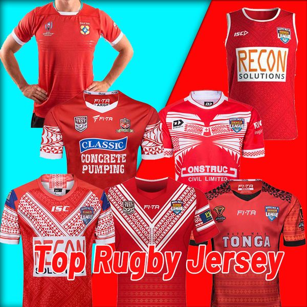 

2019 2020 world cup mate tonga home red rugby jersey sevens shirt 19 20 national league pacific test rugby jerseys singlet s-xxxl 2022, Black;gray