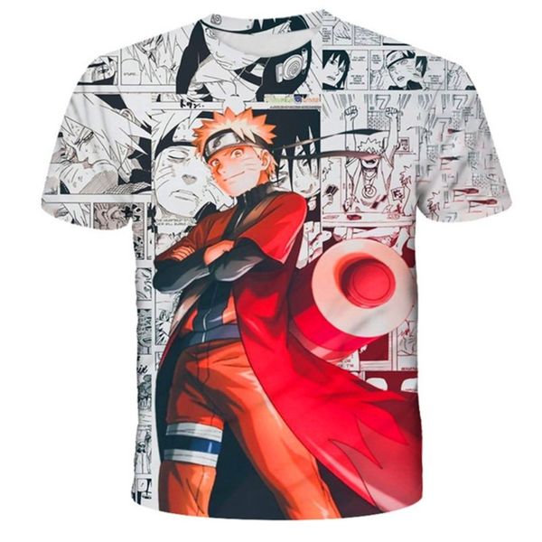 

boys nruto t shirt cartoon graphic baby boy girls children cartoon tshirt 2022 summer clothing print tee toddler clothes, White;black