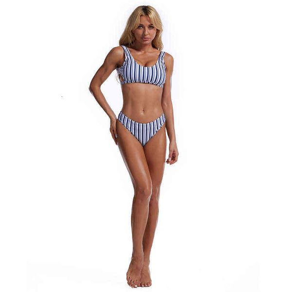 

snake striped skin podian women's beach bikini split swimsuit, White;black