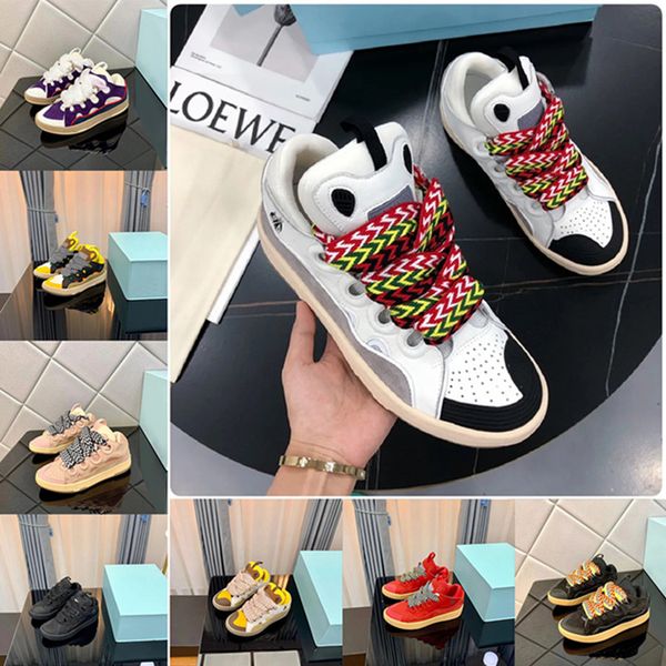 

fashion classic bread shoes, men and women, red, black, white, multicolor python show trump card casual shoes ad