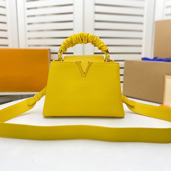 Luis Vuittons bolsa de bolsa de ombro Mulheres Lady LVSE Fashion Fashion Cowhide Louisevição