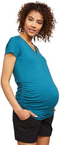 

maternity women's secret fit belly poplin short w4oh#, White;black