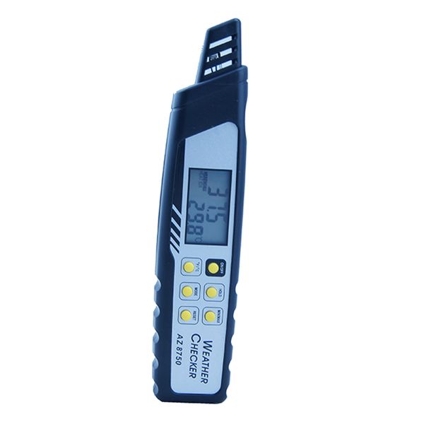 

az8750 heat stroke index psychrometer temperature humidity atmospheric pressure dew point tester