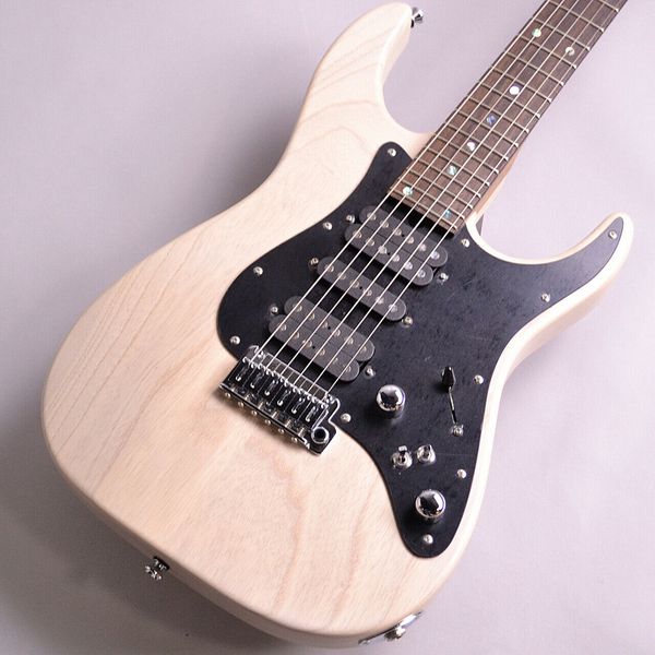 

: dst24 solid ash seethroughwhite electric guitar