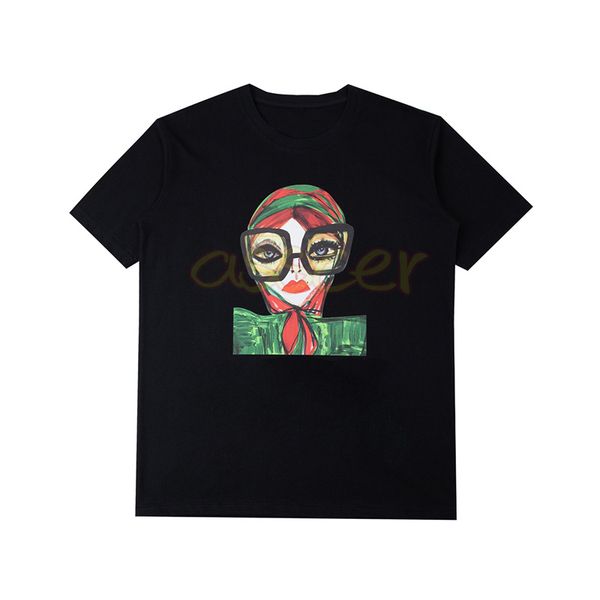 

men women short sleeve casual tee couples round neck digital printing t shirts mens summer asian size s-xl, White;black