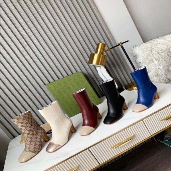 

boots shoes womens designer luxury heels winter boot woman martin shoe booties thigh high heel leather women knight work safety motorcycle p, Black