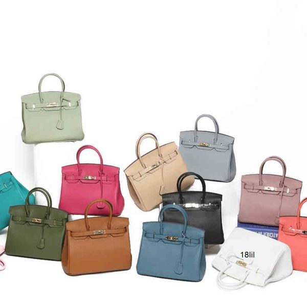 

birkins designer handbags tote women shoulder crossbod messenger purses wallets 25/30/35/40cm classic head leather gold clasp 18lil