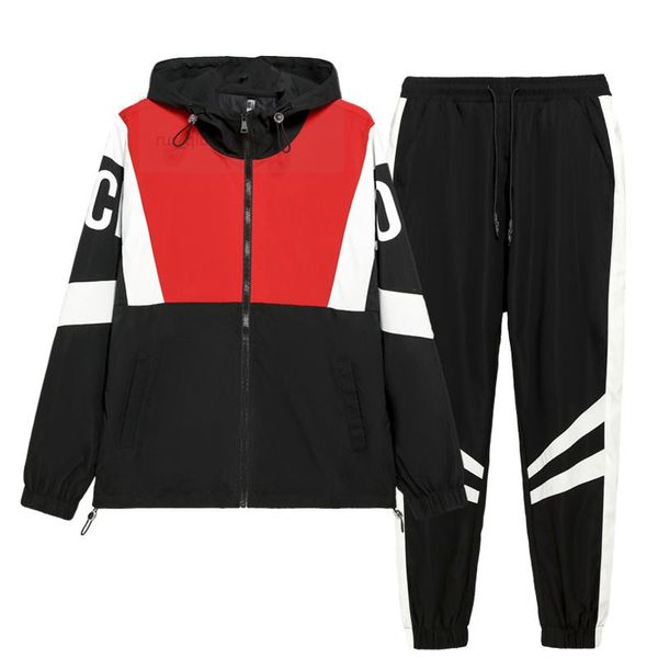 

tracksuits autumn men's spring black grey for men's sport set hoodies sweatpants sportswear brand sporting suit trackmen's, Gray