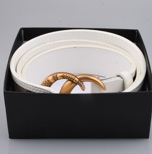 Cintos femininos masculinos couro preto cós feminino cobra grande fivela dourada masculino clássico casual cinto pérola ceinture caixa branca 985211