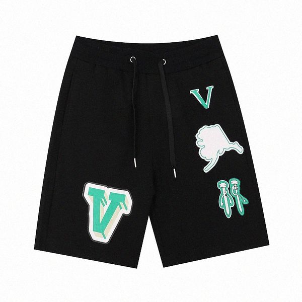 

mens shorts summer designers casual swim short fashion quick drying men board beach jacquard pants black white letter print short asian size, White;black