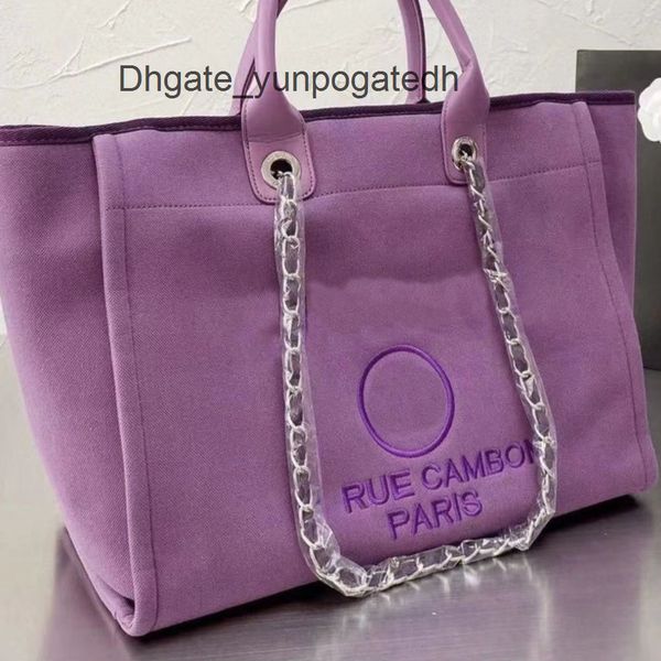 

classic women's luxury handbags beach bags ch brand canvas embroidered label women evening bag big handbag designers fashion large fema