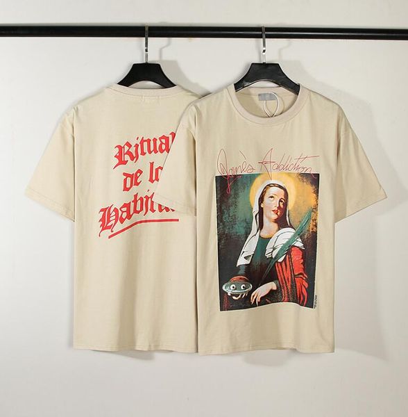 

2022 summer virgin t shirt for men women tee short sleeve hip hop vintage print t-shirts men's clothing l26573, White;black