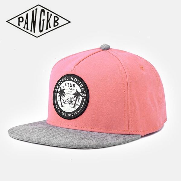 Marchio Endless Cap Pink Holiday Beach Coconut Sport Snapback per uomo Donna Adulto Outdoor Casual Sun Baseball