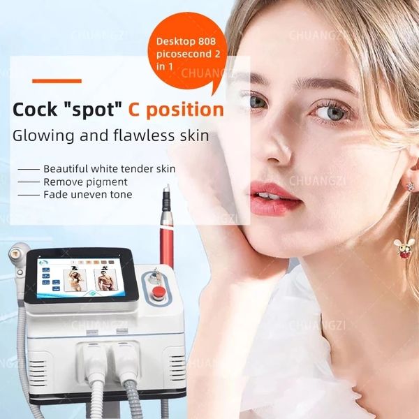

professional picosecond tattoo removal machine 1200w diode laser 808 755 1064 hair removal equipment