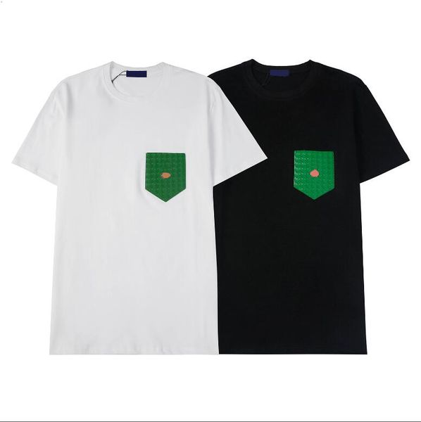 

men's t-shirts 2022 summer mens t shirts spring designer tshirts men womens letter print t shirt pocket animal printing short sleeve ca, White;black