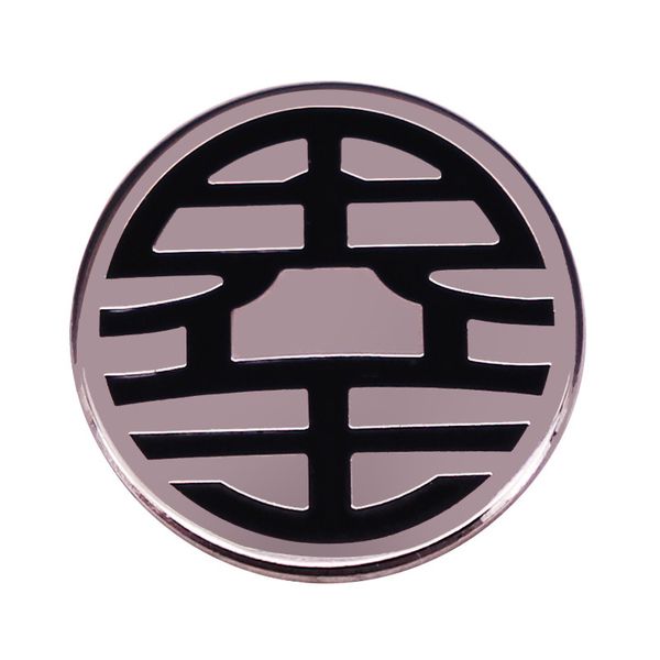 

dragon north kaioshin universe north boundary king symbol brooch, Blue
