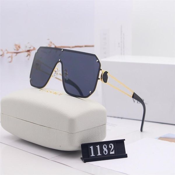 

highly quality summer beach mens woman sunglasses fashion adumbral sunglasses for man women uv400 model 1182 026 0007 with origina256n, White;black