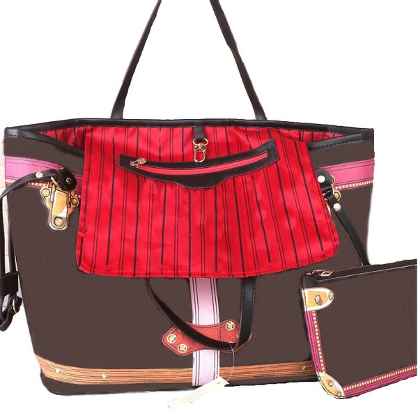 

luxury tote bag designer womens handbags large hobo capacity mini multi-style leather print flower grid shopping bags messenger m45678/40156