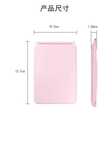 

factory outlet new led vanity mirror flip flat charging light folding fill portable on both sides aqcl