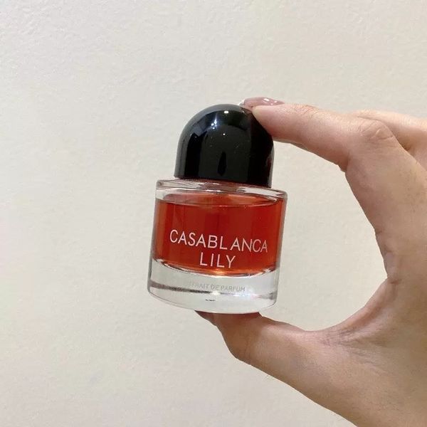 En yeni parfüm parçaları Kazablanka Lily Tobacco Mandarin Spreyi Hediye Ekstrait De-Parfum Oryantal Notlar Büyüleyici
