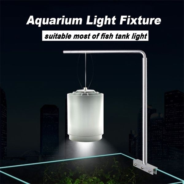 rium LED-Licht-Hängelampen-Befestigungsständer für universelle Aquarium-Befestigungen, Aluminium-Stützaufhänger, sicher Y200917