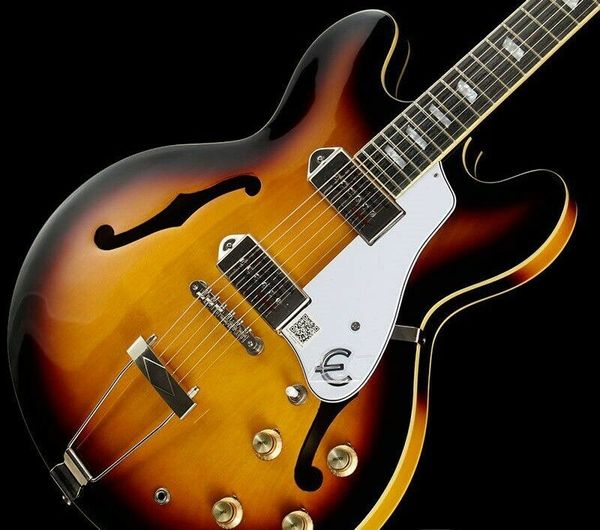 

new casino vintage sunburst electric guitar