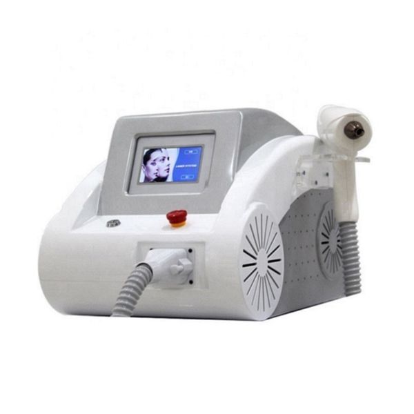 Whitening Skin Care Q-Switched 1064nm 532nm q Switch Nd Yag Laser Tattoo Entfernung Schwarz Puppe Carbon Peeling Nd Yag Laser