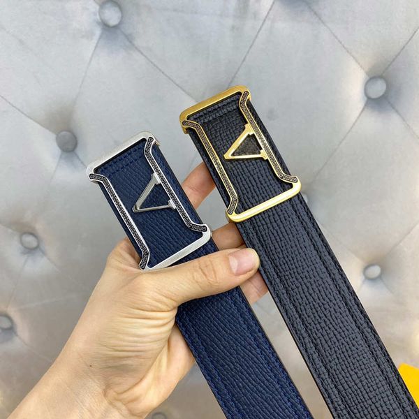 

Luxury Designer Belts for Man Woman New Design Fashion Classic Genuine Leather Belt Buckle Width 3.8cm 2 Options with Box Top Quality, Multi