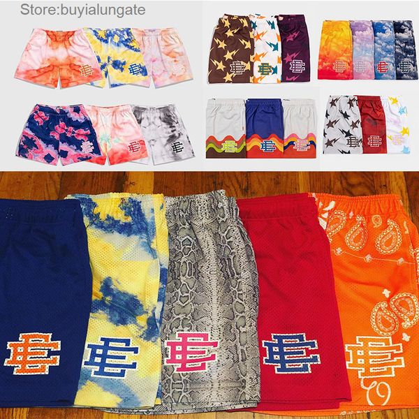 

brand short eric emanuel ee basic short mens womens designers fitness shorts spring breathable beach pants sports series basketball pant moo, White;black