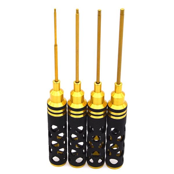 El Aletleri Çok Kullanım 4pcs Hex Tornavida Soket Anahtarı Aracı Bisiklet Bisiklet RC Drone/Araba/Robot Onarım Kiti Whenchhand